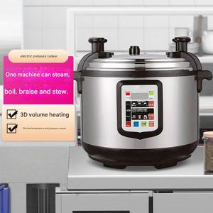 Olla a Presión Eléctrica de Gran Tamaño, 40 Litros, Uso Comercial, Cuerpo de Acero Inoxidable, Uso Seguro, Mantiene el Calor Durante Mucho Tiempo, Olla Nutritiva - Product Image 2