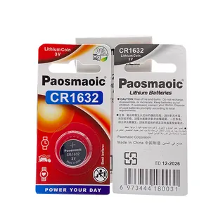 10 pz 100% originale per Paosmaoic CR1632 CR 1632 3V batteria al litio per orologio CalculatorToys bottone Coin Cell