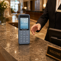 Teléfono IP Grandstream WP836 WiFi 6 de Doble Banda 802.11ax con Roaming, IP67, IA, NC, Opus, Conferencia de 4 Vías, 10 Horas de Conversación, 240 Horas en Espera, Teléfono VoIP