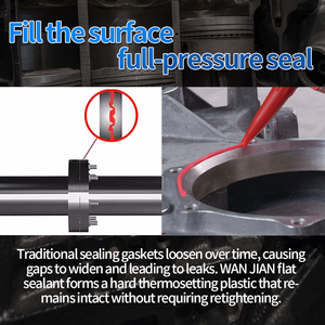 Wanjian 515 518 510 Mastic d'étanchéité monocomposant 300 ml pour joints <span class=keywords><strong>de</strong></span> bride <span class=keywords><strong>de</strong></span> culasses automobiles - Product Image 4