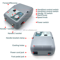 Micromotor sin Escobillas FN333 de 50000 RPM, Máquina de Grabado Dental y de Joyería, Herramienta de Micromotor para Tallar Hueso y Nueces con Mandril de 6.0 mm
