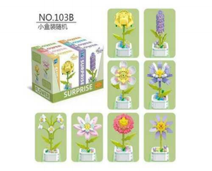 Juego de Juguetes LEGO de Exploración de la Naturaleza NO.103B, Bloques de Construcción de Plástico para Niños de 5 a 7 Años, Modelo de Flor Sorpresa, Juego Educativo - Product Image 1