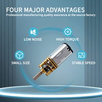 10mm Mini DC 3V 3.7V Dişli Motor Akıllı Elektronik Ev Aletleri ve Tıbbi Enjeksiyon Ekipmanları için Küçük Boyutlu DC Motor