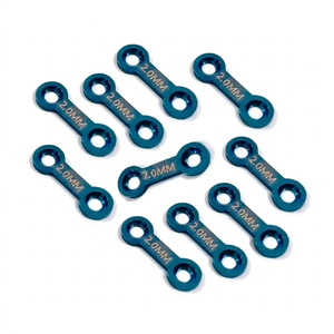 Juego de 10 Placas Óseas Mini de Titanio de 2.0mm para Adaptación Maxilofacial Veterinaria, Pinza de Sutura Artroscópica para Cirugía - Product Image 1