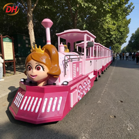 Train touristique modèle Panda, fabriqué par OriginManufacturer, avec cadre amortisseur, pour le glamping et les installations touristiques, optimisant les revenus