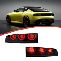 Feux arrière modifiés, feux arrière LED RGB fumés, éclairage dynamique, plug & play pour Nissan RZ34 400Z Cabriolet Coupé