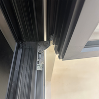 Fenêtres à battants en aluminium à rupture de pont thermique à double vitrage, efficaces énergétiquement, design moderne, pour usage extérieur, maison, villa, certifiées NFRC CE