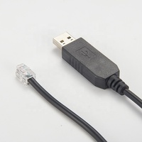 Cable Adaptador Convertidor Serial FTDI FT232RL USB a UART TTL RJ9 RJ10 4P4C TTL-232R