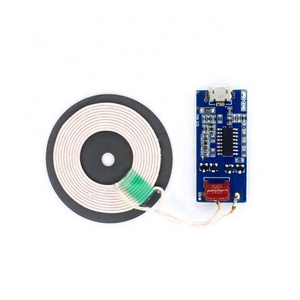 Fuente de alimentación inalámbrica de 5V 1A, cargador inalámbrico de 5W, transmisor universal de carga rápida, Micro USB DIY - Product Image 1