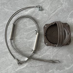 Pièges extérieurs pour la lutte contre les rongeurs et la protection des cultures ; Piège à ressort en acier inoxydable avec plaque de déclenchement de 9 pouces, forte traction, respectueux de l'environnement - Product Image 4