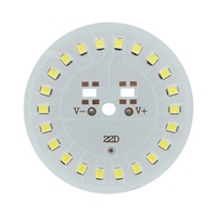 Fabricant de cartes de source lumineuse LED, vente directe, haute luminosité, pièces détachées en aluminium recouvert de plastique, carte de lampe à bulles