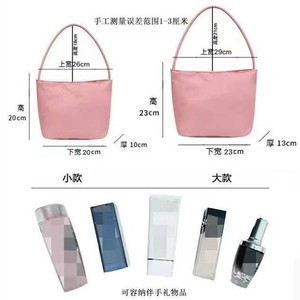 Sac seau pour femme, taille moyenne, doux, décontracté, pour tous les jours, avec poche ouverte, doublure en polyester - Product Image 4