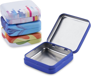 Manufacturers Custom Small <b>Metal</b> Hinge Packaging Tin <b>Box</b> - Product Image 1
