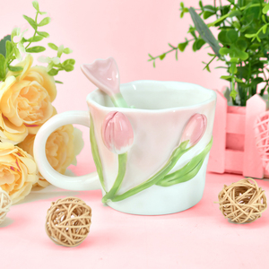 Set <span class=keywords><strong>Regalo</strong></span> all'Ingrosso <span class=keywords><strong>per</strong></span> San Valentino, Matrimoni, Compleanni, Candela Profumata Rosa, Tazza con Fiore, Regali di Natale <span class=keywords><strong>per</strong></span> Ragazze e Donne - Product Image 5