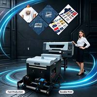 Machine d'impression DTF numérique à jet d'encre pour tissus de t-shirts, entièrement automatique, rouleau à rouleau, compatible Epson A3