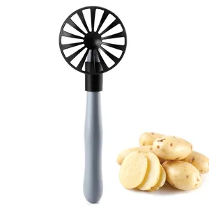 Trituradora de patatas de nailon de plástico plegable, 11 pulgadas, utensilios de cocina antiadherentes