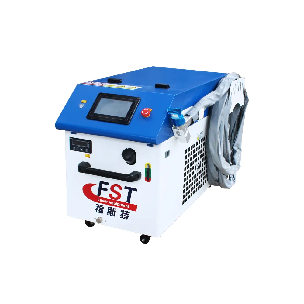 The Most Cost-effective handheld Laser Cleaning Machine automatic fiber laser cleaning machine for aluminum silver