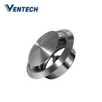 Ventech HVAC Systems Parts – Diffuseur de ventilation mural et de plafond réglable, prise d'air ronde pour bureau