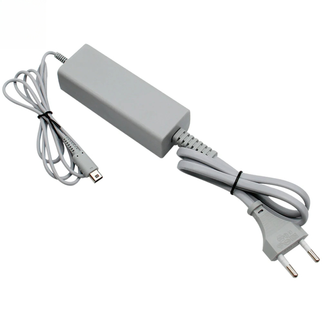 New US/EU Plug for Nintendo WiiU Wii U 100-240V AC Charger Adapter Home Wall Power Supply Gamepad Joypad Controller
