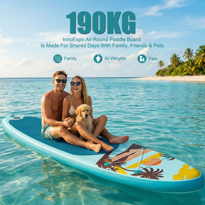 Planche de <span class=keywords><strong>paddle</strong></span> <span class=keywords><strong>gonflable</strong></span> tout usage InnoExpo SUP <span class=keywords><strong>Allround</strong></span> Factory, planche de surf, planche de <span class=keywords><strong>paddle</strong></span> surf, stand up paddleboard - Product Image 2