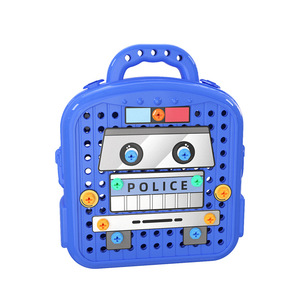 Boîte à outils éducative avec tournevis électrique pour enfants, jouet scientifique et d'ingénierie, 3-6 ans, forme de dessin animé en plastique - Product Image 5
