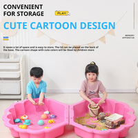 Meilleurs jouets Plateau de sable et d'eau éducatif Stimuli doux Entraînement au toucher Motricité Jouets éducatifs pour enfants