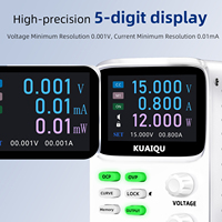 Alimentation électrique CC réglable KUAIQU série SPPS-K 30V 10A avec fonction OCP/OVP pour la charge de téléphones portables et les tests d'appareils électroniques
