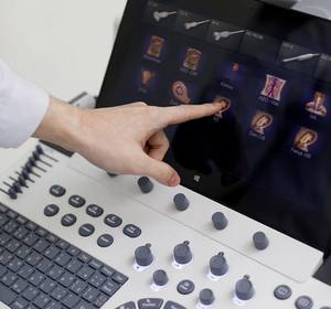 Ecógrafo Digital 4D <span class=keywords><strong>5D</strong></span> Sonoscape P40 Elite, Carro de Diagnóstico OB/GYN, Máquina de Ultrasonido Doppler a Color - Product Image 4