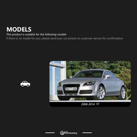 Styling automobile AKD pour Audi TT 2006-2014, modernisation et amélioration des phares, feux de jour DRL, clignotants