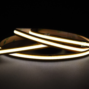 UL Listed Free Cut 528 Chips 8mm COB Strip Light DC12V 10 W/M 3M ruban adhésif soutenu pliable IP65 étanche 5000K led light strip - Product Image 6