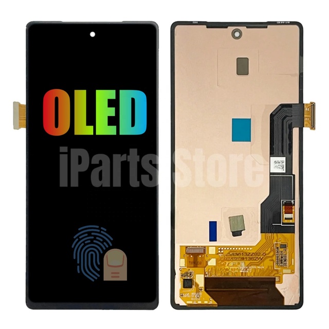 IParts Replacement OLED Display for Google Pixel 7A 5G GWKK3 GHL1X G0DZQ G82U8 Touch Screen With Frame Assembly OEM