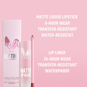 Set de Brillo <span class=keywords><strong>Labial</strong></span>, Tinta <span class=keywords><strong>Labial</strong></span> Aterciopelada, Delineador de Labios de Alta Pigmentación, Lápiz <span class=keywords><strong>Labial</strong></span>, Bálsamo <span class=keywords><strong>Labial</strong></span> con Múltiples Colores - Product Image 3