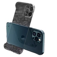 IPhone 14 15 için Weview temizle ince sert bilgisayar kasası Pro Max Ultra ince çerçevesiz yüksek şeffaf kılıf