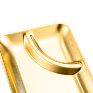 304 Stainless Steel Snack <b>Plate</b> With Sauce Compartment Durable For Restaurant KTV Use - Product Image 5