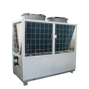 High Efficiency R134a Scroll Water Chiller Industrial Home Use Air-Cooled Heat Pump PLC New Technology Motor Chilling Equipment