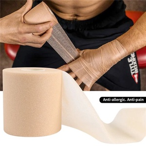 Pré-pansement en mousse athlétique pour ruban adhésif sportif 7cmx27m pour la course et le basketball – Bandeau pré-entourant confortable - Product Image 1