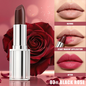 Rossetto Vegano <span class=keywords><strong>Hello</strong></span> Kiss con Effetto Cambiacolore, Lamina d'Oro Scintillante, Impermeabile, Lunga Durata, Idratante e Nutriente - Product Image 4