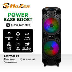 Kép 8 Inch Đảng Loa Với Pin Mạnh Mẽ Điều Khiển Từ Xa Không Dây Microphone Gia Đình Karaoke Loa - Product Image 3