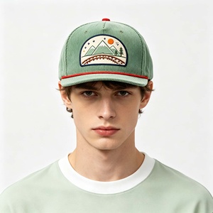Casquette de baseball unisexe en velours côtelé de haute qualité, confortable, tendance, <span class=keywords><strong>5</strong></span> panneaux, pour le <span class=keywords><strong>camping</strong></span>, la randonnée et les sports de plein air - Product Image 4