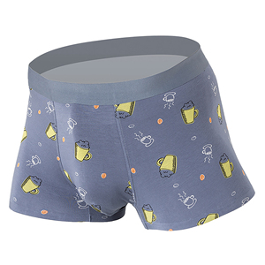 Slip da <span class=keywords><strong>Uomo</strong></span> in Viscosa di Bambù Stampata, Traspiranti e Invisibili, Personalizzabili - Product Image 1