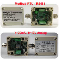 Amplificador de pesaje de celda de carga DC24V 4 ~ 20mA Transmisor de peso analógico de módulo delgado para control industrial Pesaje de control industrial en el sistema de medición de carga de control
