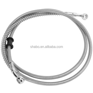 Tuyau de frein tressé en acier AN3 3.2x7.5mm pour moto et VTT, ligne d'embrayage pour <span class=keywords><strong>Yamaha</strong></span> - Product Image 1