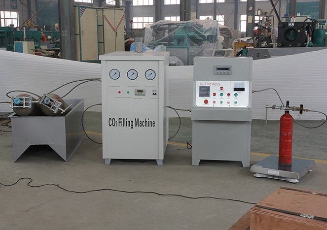 co2 fire extinguisher filling machine