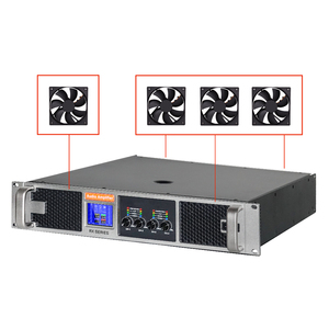 Eif rx48/410 4 kênh chuyên nghiệp khuếch đại âm thanh lớp H 2U khuếch đại chất lượng cao 4*800w8 Ω/4 * 1200w4Ω; 4*1000w8 Ω/4 * 1500w4Ω - Product Image 6