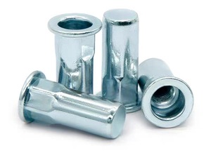 <span class=keywords><strong>Tuercas</strong></span> de remache de acero al carbono pulido tipo M4 M5 M6 selladas, con cabeza redonda y moleteadas, impermeables, tipo cerrado - Product Image 4