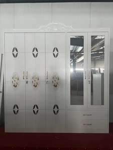 Guardaroba di Lusso <span class=keywords><strong>a</strong></span> 5 <span class=keywords><strong>Ante</strong></span> con <span class=keywords><strong>Specchio</strong></span> <span class=keywords><strong>a</strong></span> Prezzo all'Ingrosso, <span class=keywords><strong>Armadio</strong></span> di Grande Successo per Mobili da Camera da Letto - Product Image 6