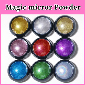 Polvo Metálico para Uñas con Efecto Cromo Espejo, Polvo Brillante de Alta Pigmentación, Polvo Camaleón para Arte de Uñas, para Manicura - Product Image 3