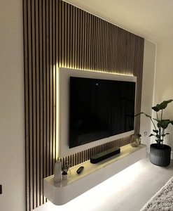 Revêtement mural en WPC à grain naturel pour décoration extérieure de villa, <span class=keywords><strong>bardage</strong></span> bois-plastique résistant aux intempéries, <span class=keywords><strong>prix</strong></span> de gros - Product Image 1