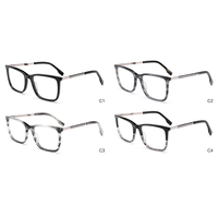 BONA Feuille Lunettes Multiple Spécifications Cadres De Luxe Style Portable Lunettes Acétate Optique Cadre Femmes Hommes Enfants Usage Quotidien