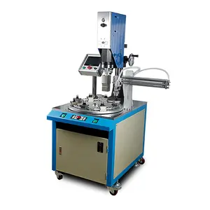 Automatic Six station Rotary Table 15KHZ 2600W Ultrasonic Plastic Welding Machine Abs Plastic Ultrasonic Welding Machine